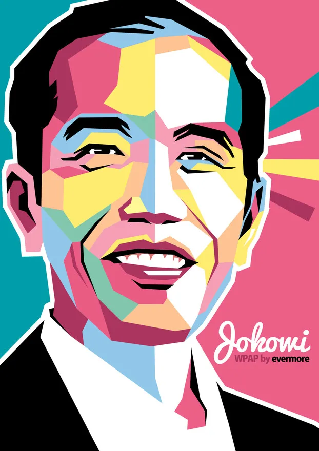 Foto WPAP Jokowi