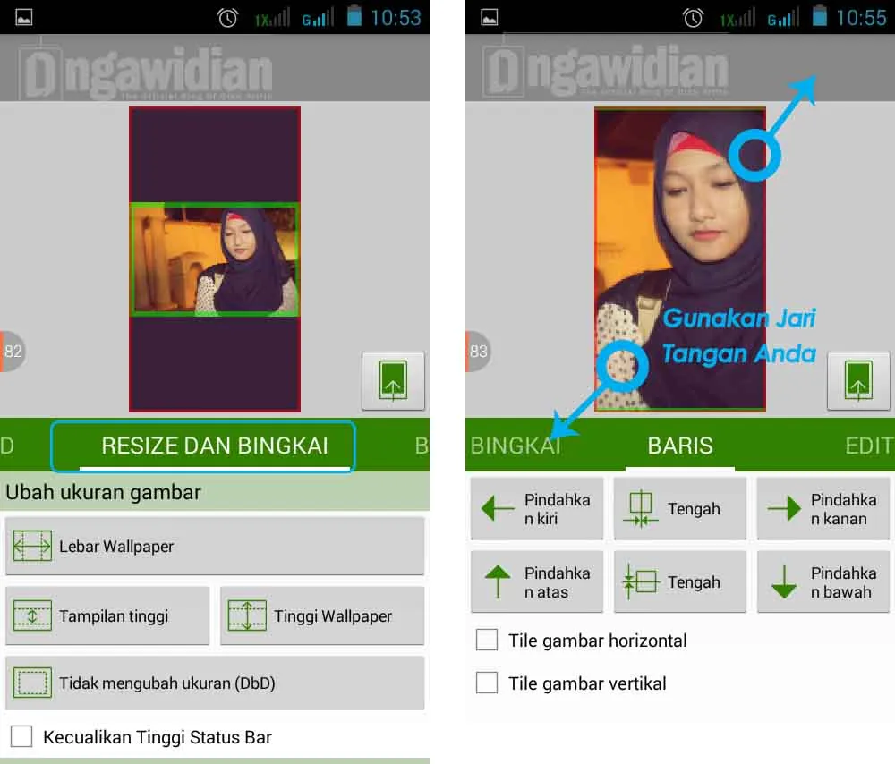Cara Mengganti Homescreen Android Tanpa Crop