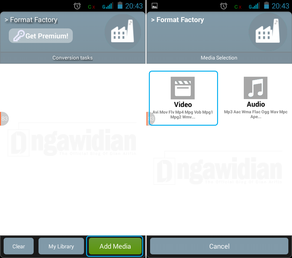 Merubah Format Video di Android