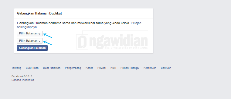 Cara Gabung Dua Halaman Facebook Jadi Satu