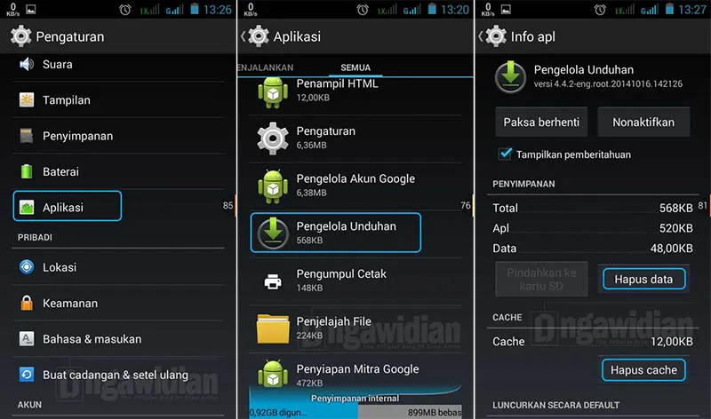 Menghentikan Proses Download Di Android