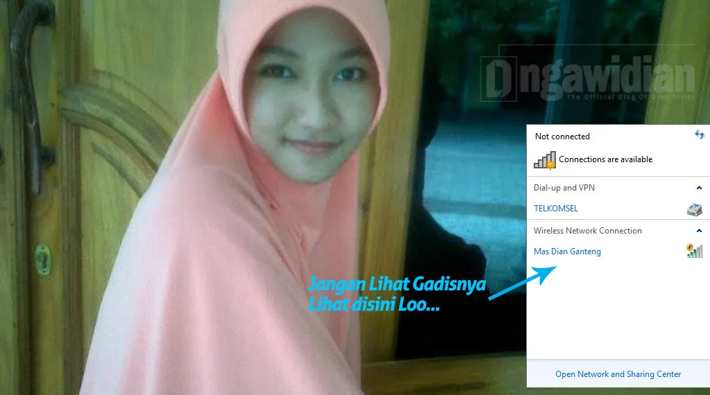 Mengkoneksikan Laptop ke Wifi Android