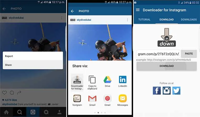 Download Aplikasi Downloader For Instagram