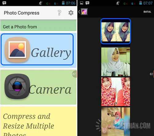 Mengecilkan Ukuran Gambar Dengan Photo Compress