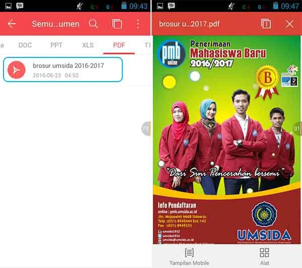 Cara Membuka File PDF di Android