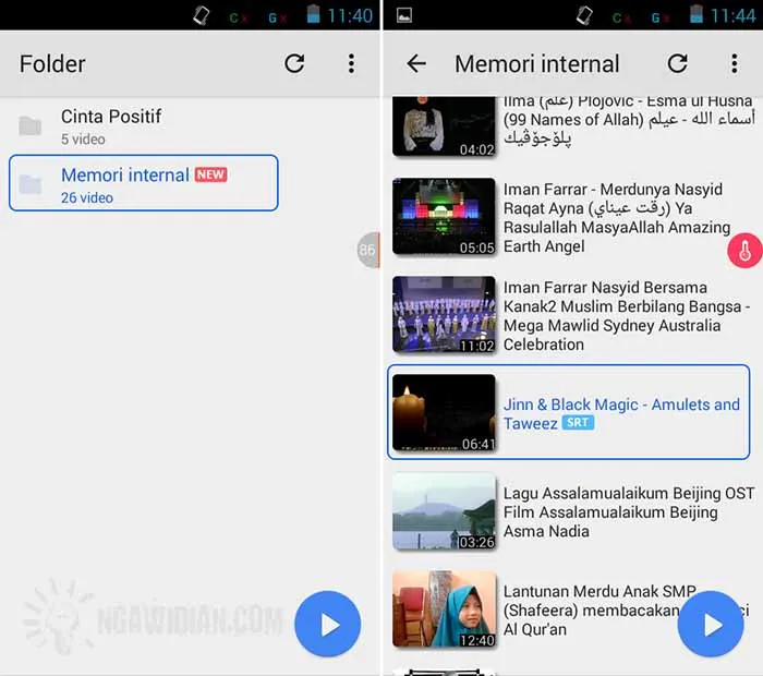 Cara Menampilkan Subtitle Film Dengan MX Player 1