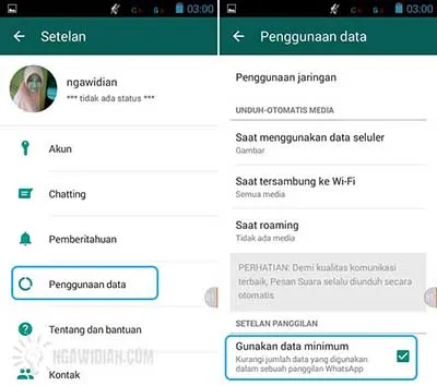 Hemat Data Internet WhatsApp