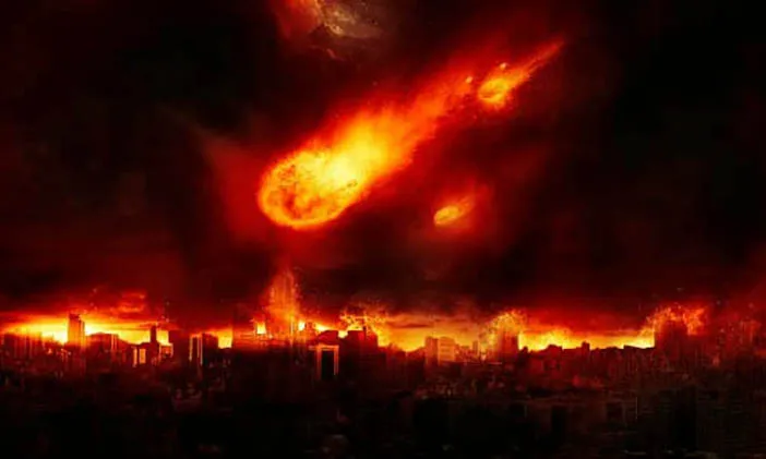 Membuat Efek Meteor Jatuh Ke Bumi 14