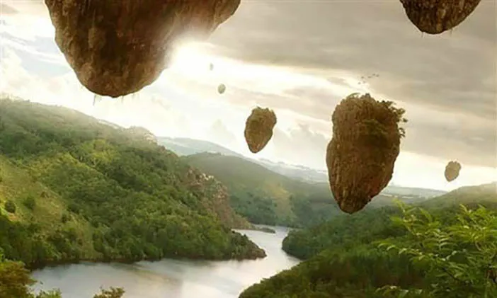 Membuat Pulau Melayang di Photoshop 19