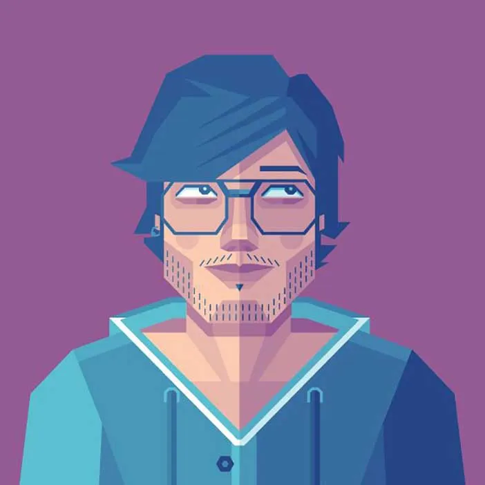 Membuat Vector Potrait Geometri 11