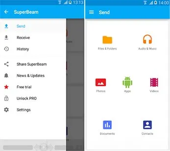 Cara Mengirim File Dengan SuperBeam