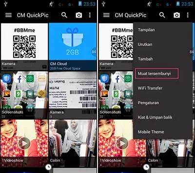 Cara Menampilkan File Hidden