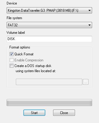 Mengatasi USB Flashdisk Sulit Diformat