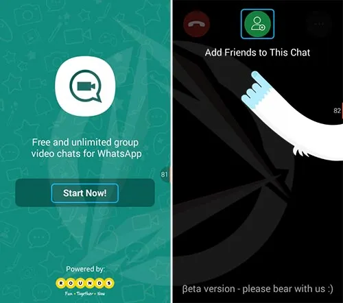 Video Call di WhatsApp