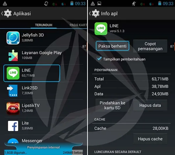 Disable Aplikasi Android
