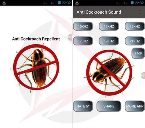 Mengusir Kecoa Dengan HP Android