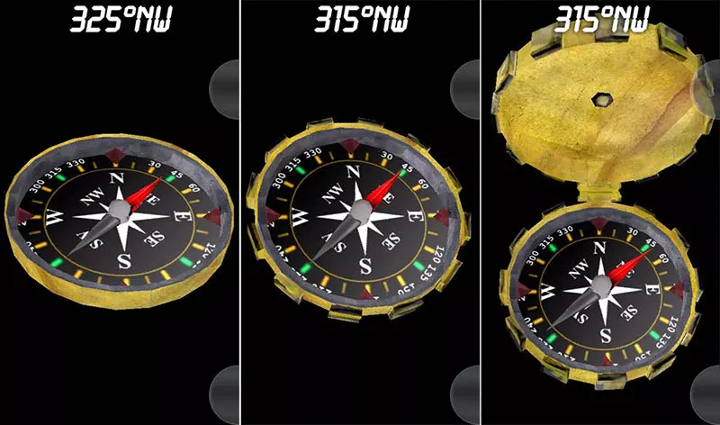 3D Compass
