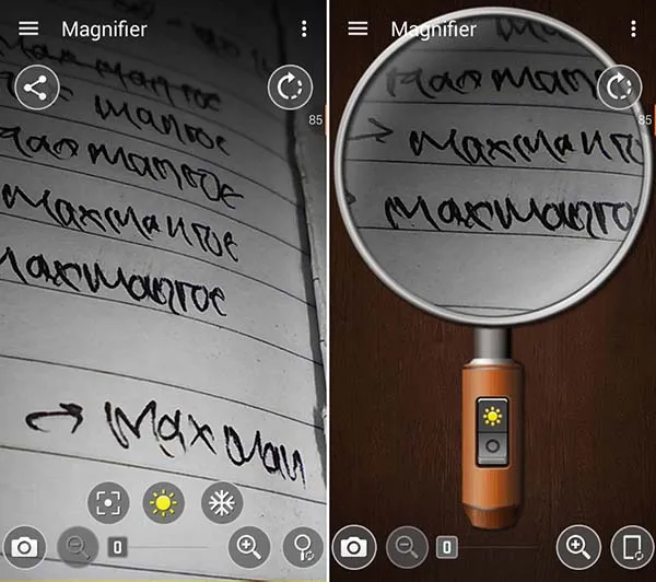 Cara Membuat Android Menjadi Kaca Pembesar