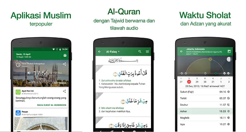 Muslim Pro Waktu Sholat Quran