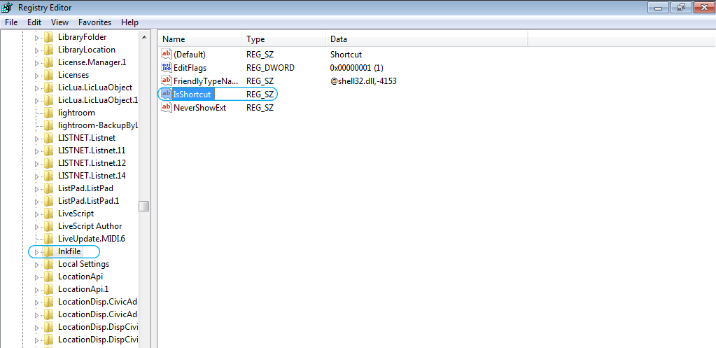 Hapus File IsShorcut Windows 3