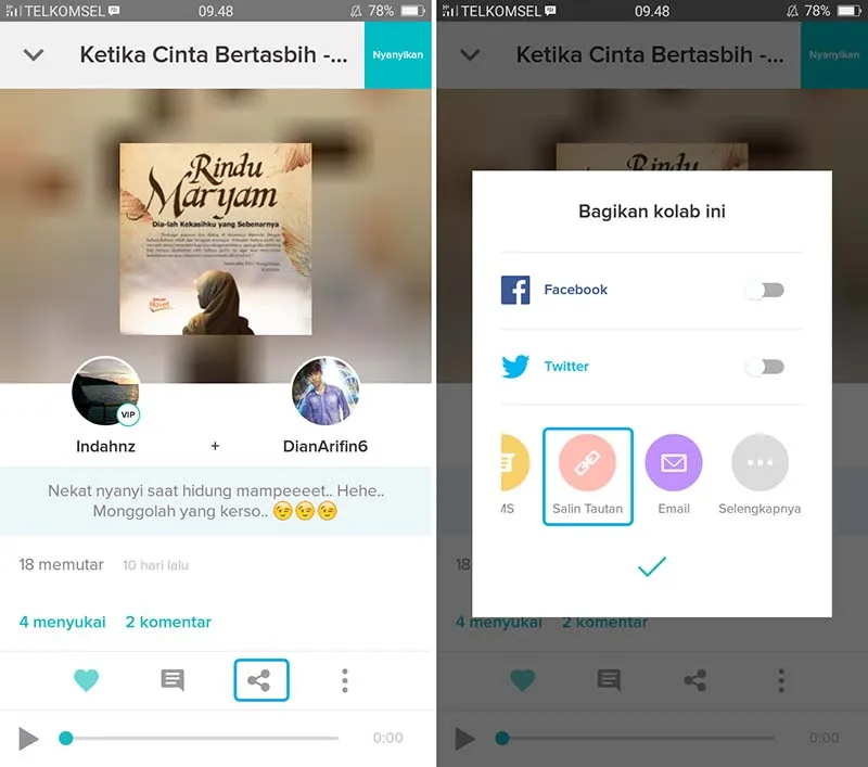 Download Audio dan Video Smule di Android