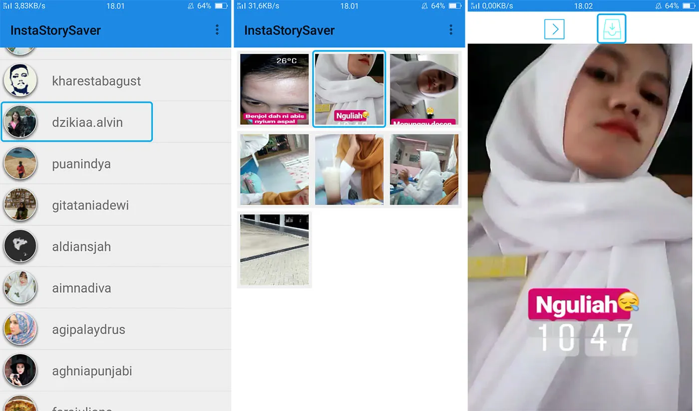 Unduh Foto dan Video Dengan Insta Story Saver