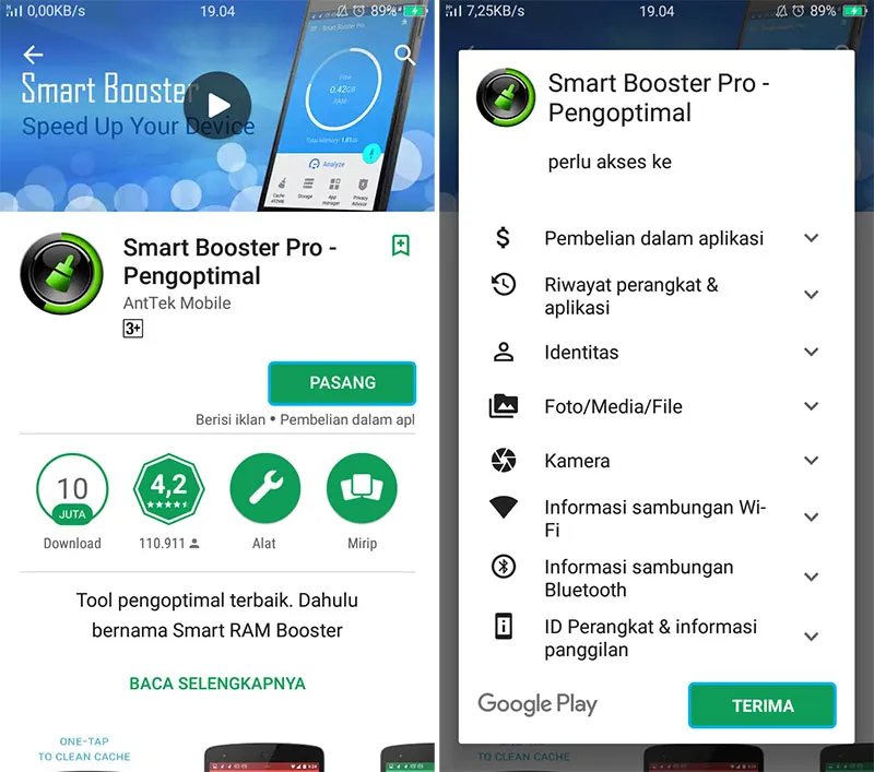 Unduh dan Install Smart Booster 1