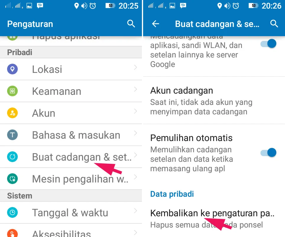Factory Reset HP Lenovo