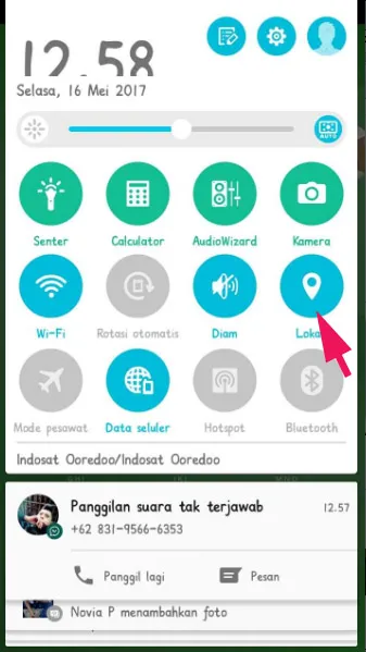 Matikan Fitur Location ASUS