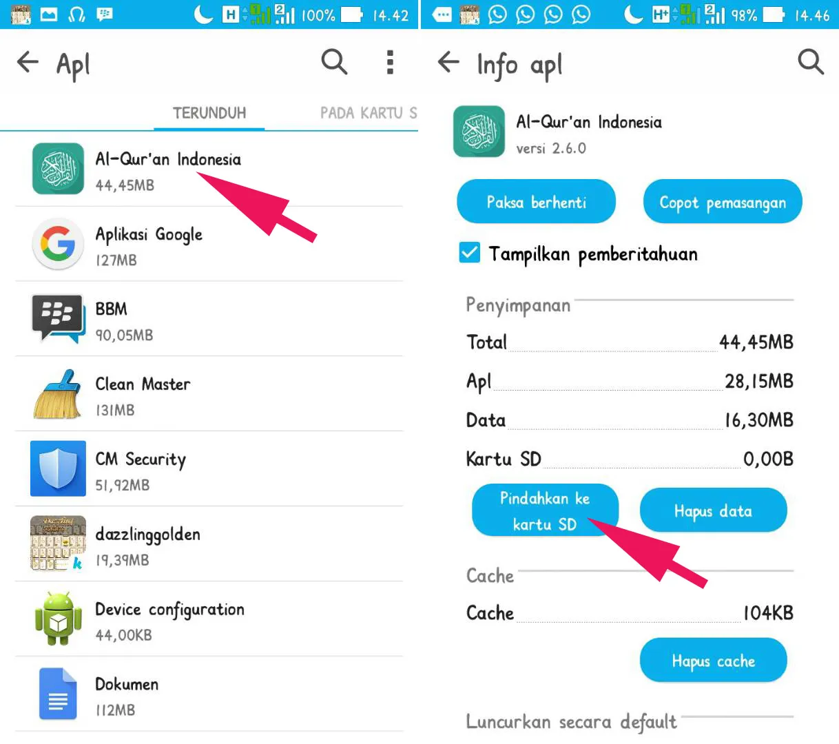 Pindahkan Aplikasi Ke Micro SD