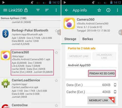 Cara Pindah Aplikasi dan Game Android ke SD Card