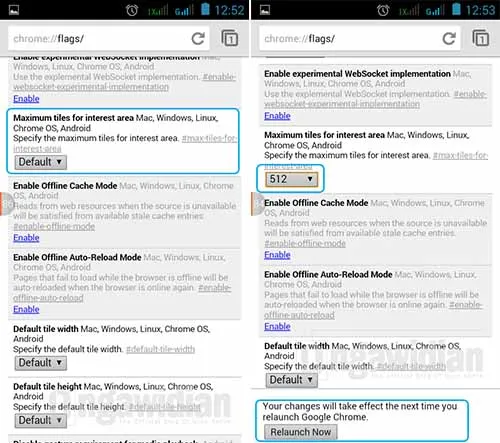 Mempercepat Kinerja Google Chrome Android