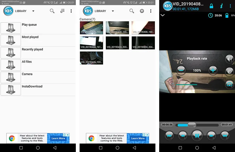 Mengatur Speed Up Video Android