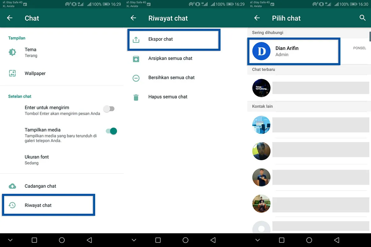 5 Ekspor Chat WhatsApp