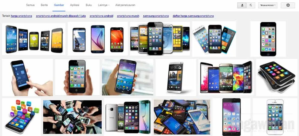 Cara Cari Gambar Legal Di Google 1