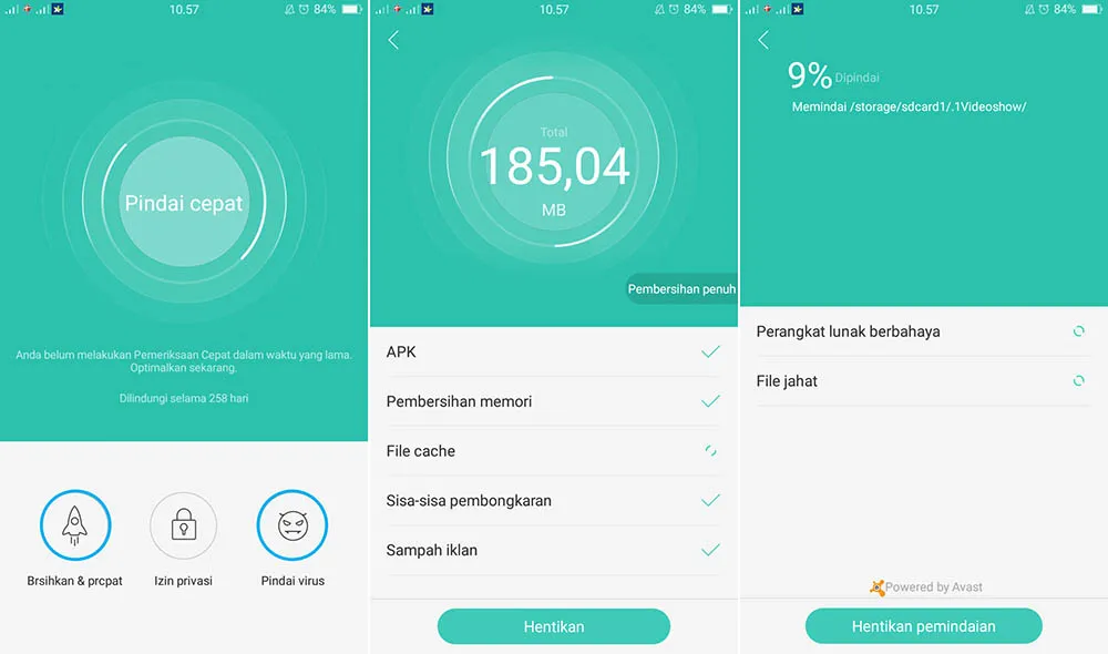 Bersihkan dan Percepat HP OPPO