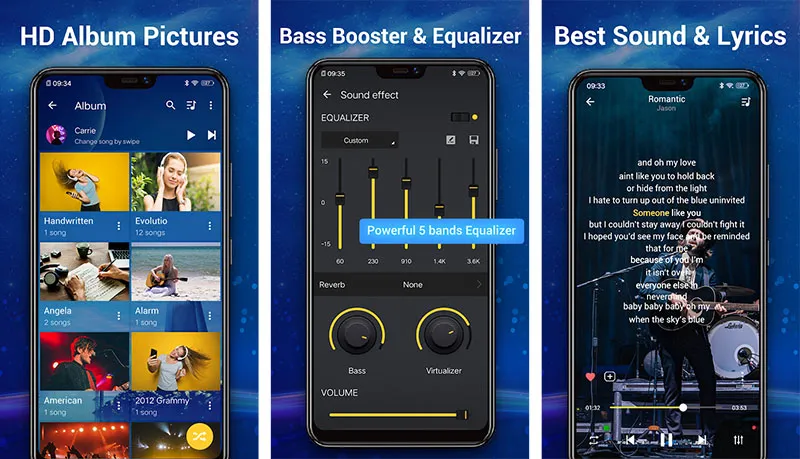 Music Player with Lirics