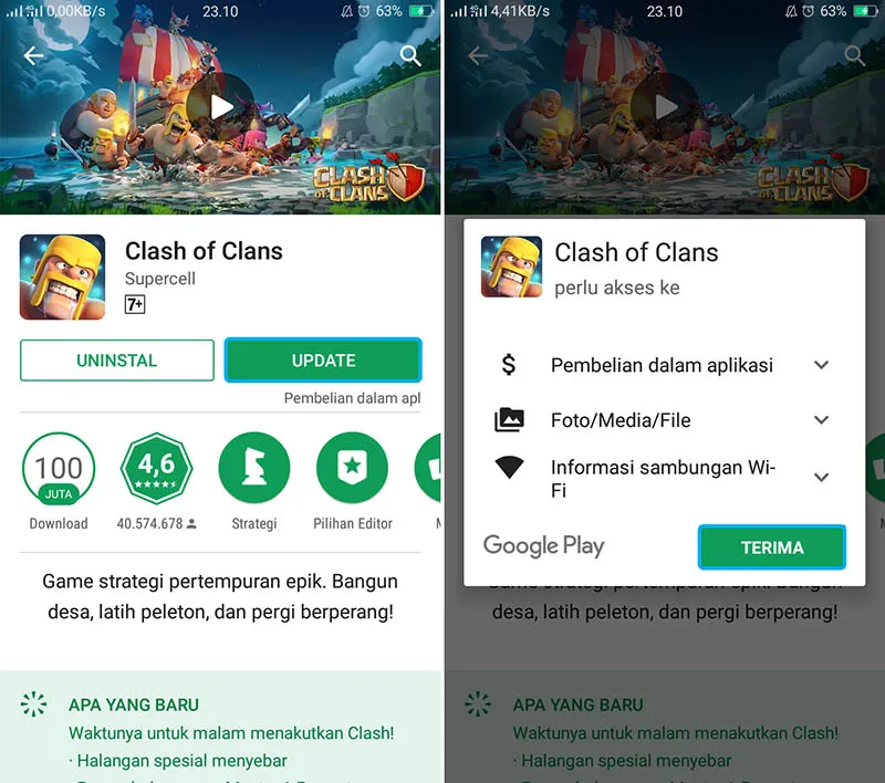 Update Clash Of Clans