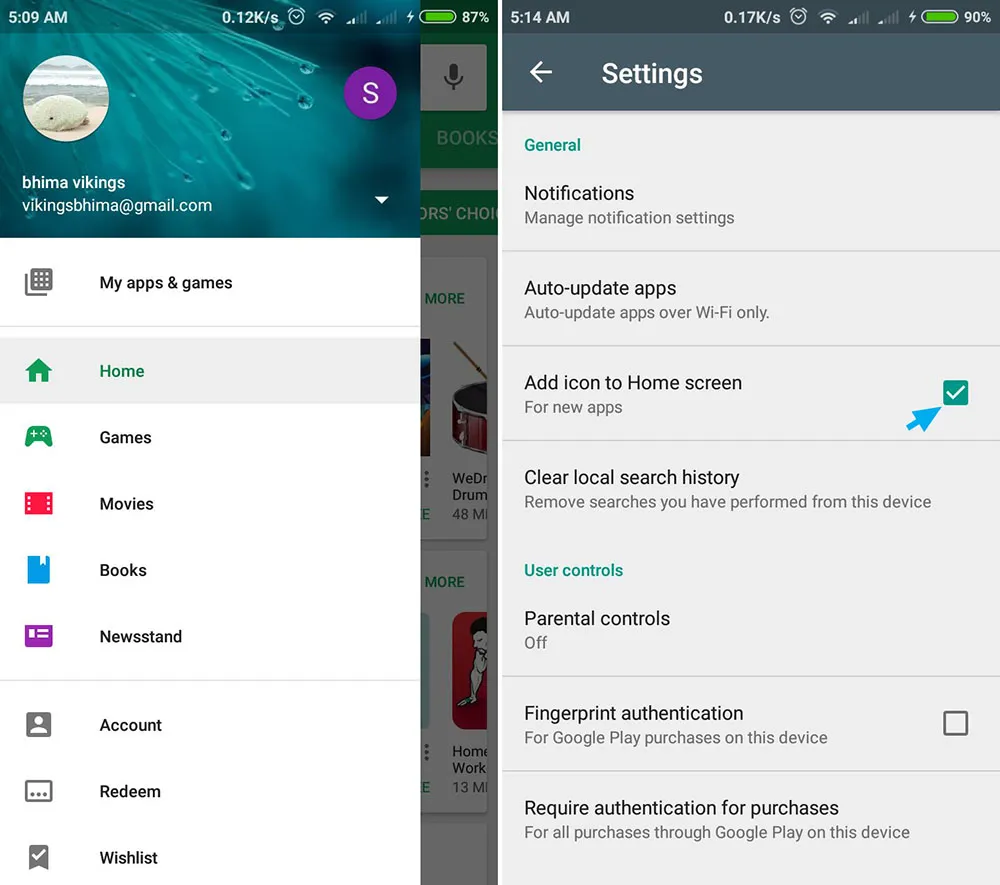 Cegah Aplikasi Baru Membuat Ikon di Home