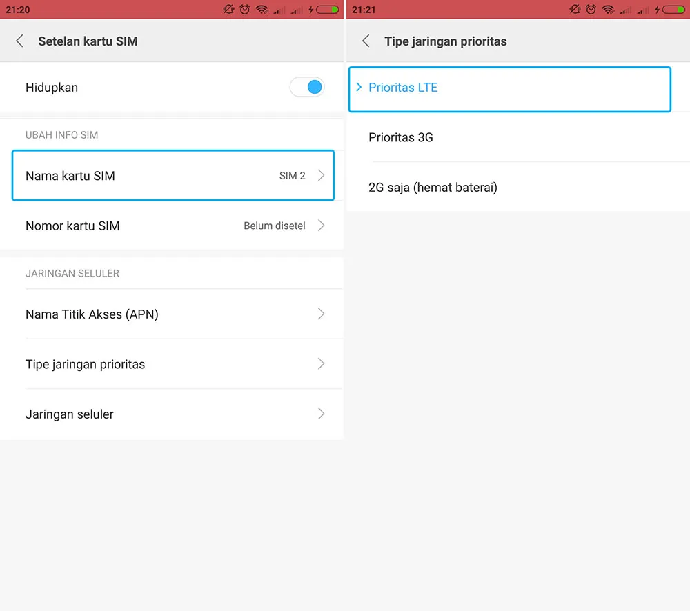 4G LTE Only di Redmi Note 4X