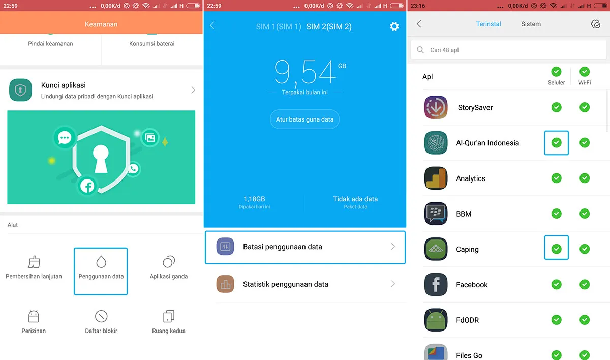 Batasi Penggunaan Data Internet 1