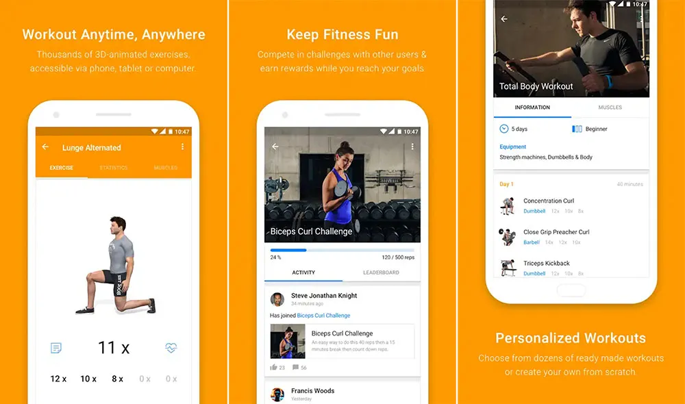 VirtualGym Fitness Tracker