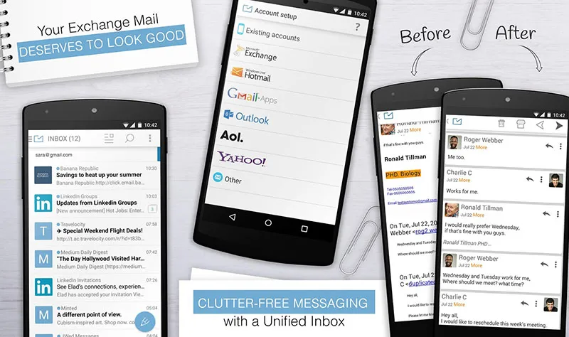 Email Exchange + by Mail Wise