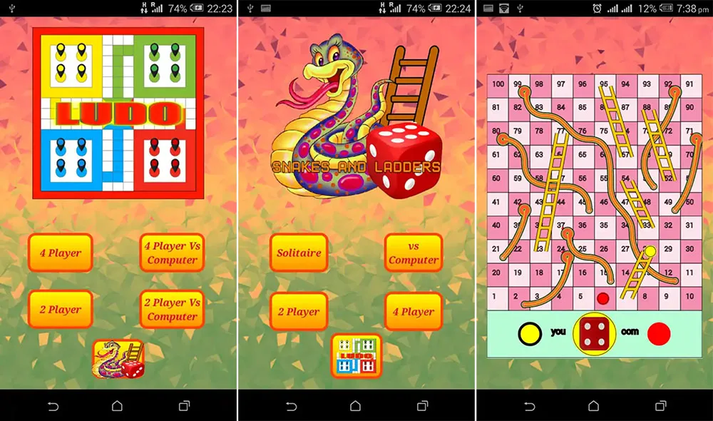Ludo and Snakes Ladders