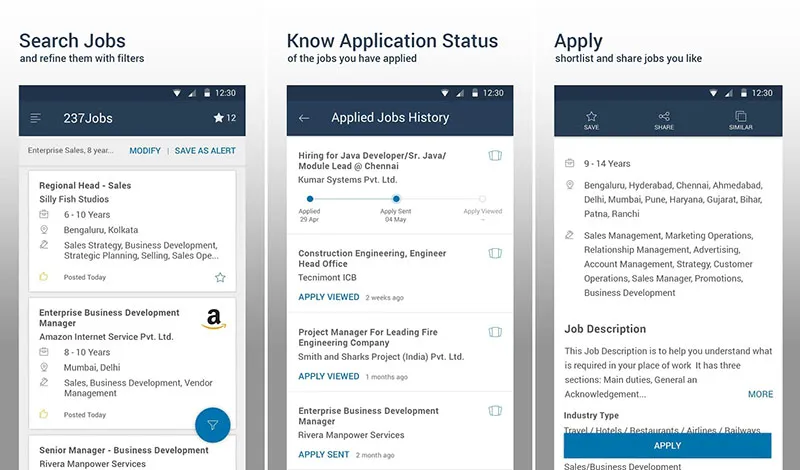 Naukri.com Job Search