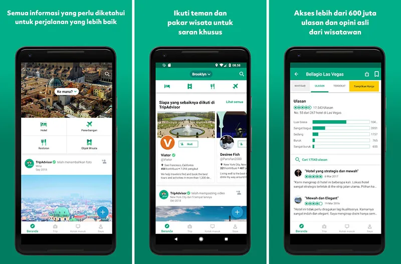 TripAdvisor Hotel Restoran