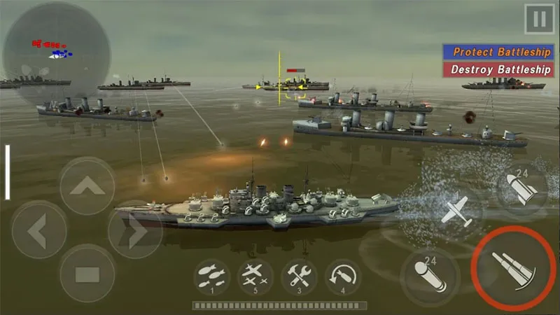 WARSHIP BATTLE 3D World War II