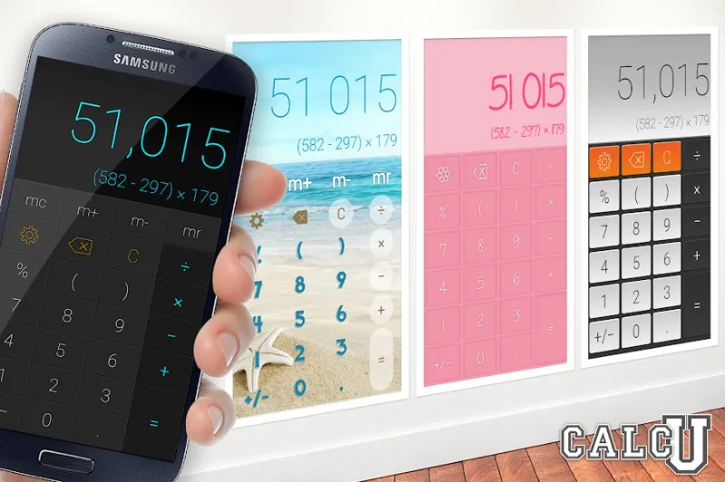 Kalkulator Bergaya CALCU