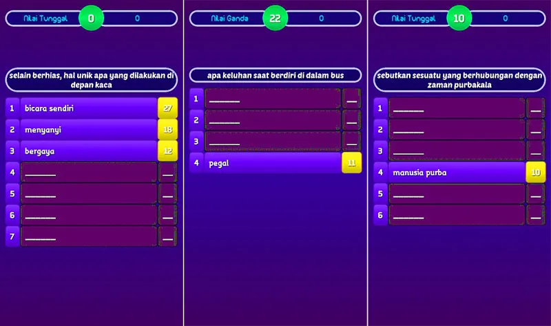 Kuis Survey Family 100