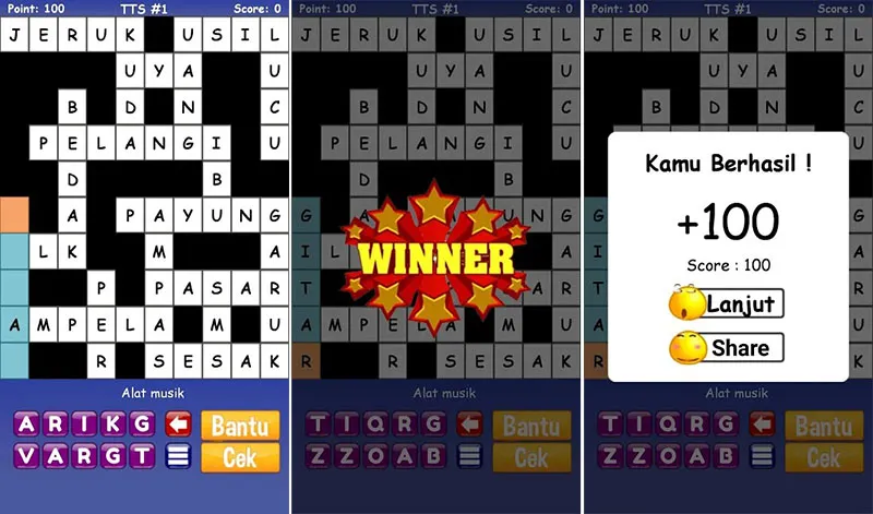 Teka Teki Silang - TTS 2018